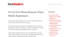 Desktop Screenshot of karakademi.com